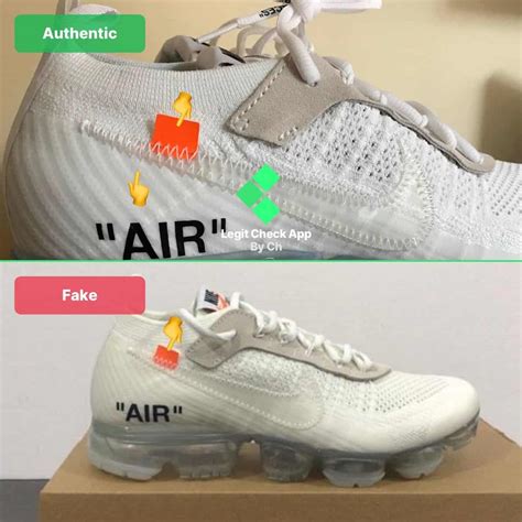 fake education vapormax off white